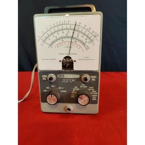 HEATHKIT VTVM MODEL IM-11 VACUUM TUBE VOLTMETER (works- missing cover)